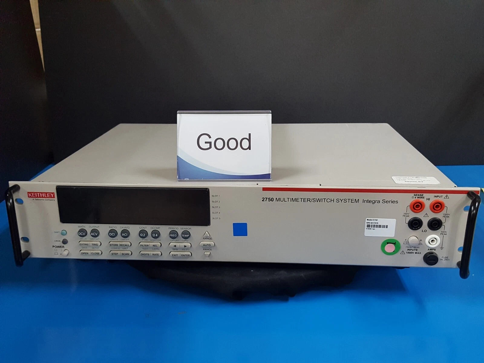 Keithley 2750 Multimeter/Switch System Integra Series with 7711 x 4EA (7319)