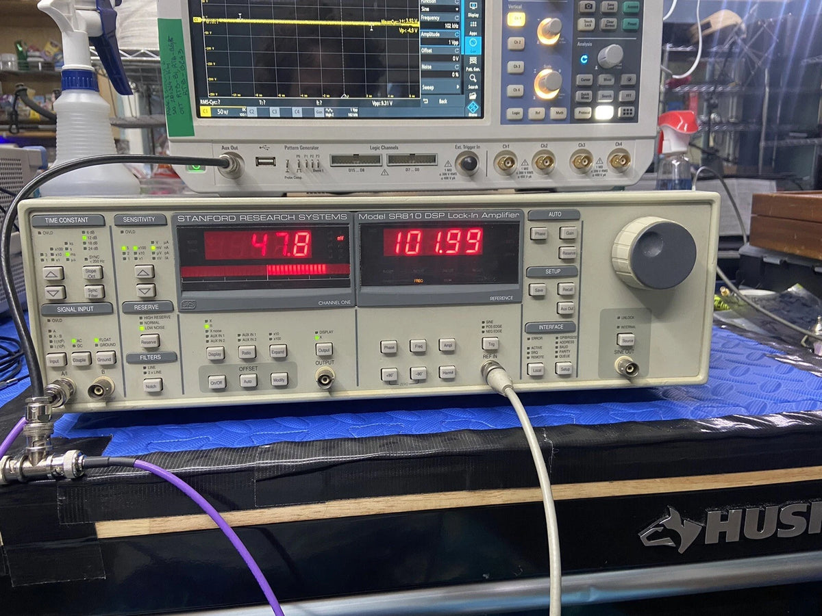 Stanford Research SRS Lock-in-Amplif ier Repair Service: Sr810 Sr830 Sr850 READ!