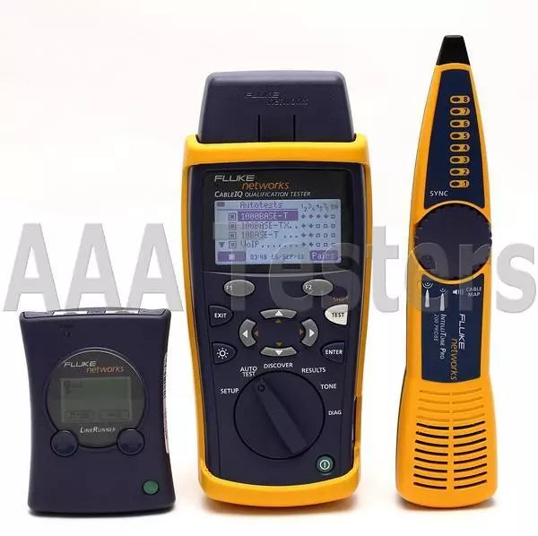 Fluke Networks CIQ-SVC CableIQ Linkrunner Qualification Service Kit CIQ CIQ-100 - XG eqpt