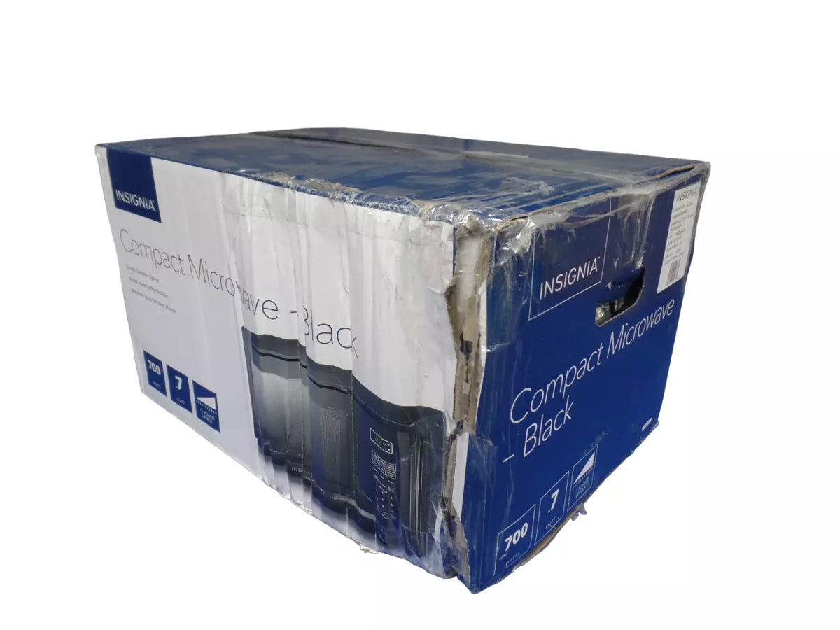 Insignia 0.7 Cu. Ft. Compact Microwave in Black