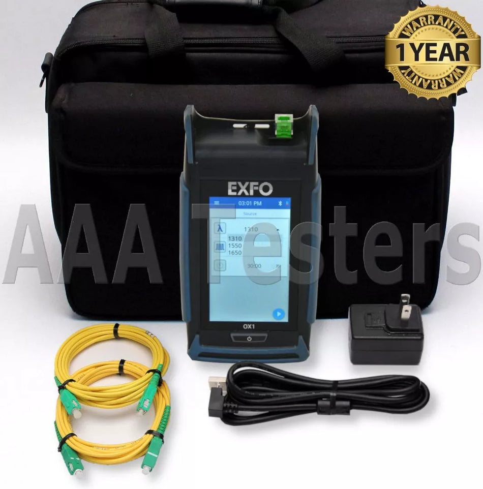 Exfo OX1-PRO Optical Fiber Multimeter Power Source Loss Meter OX1 PRO