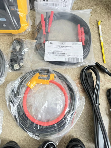 Fluke 1732 Three-Phase Energy Logger with iFlex 1500-12 (CALIBRATED 2023-2024)