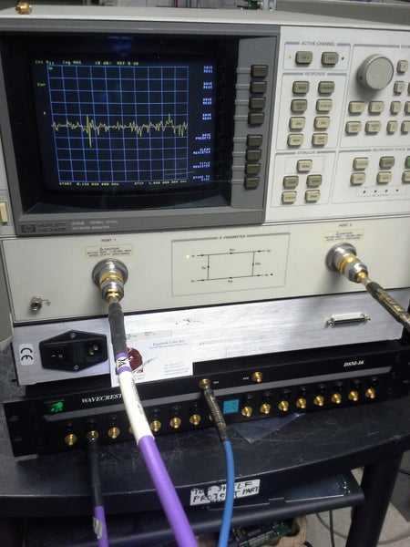 RF Switch/Multiplexer DC - 3 GHz Manual Control Dual 1x8 8 Port SMA - Narda