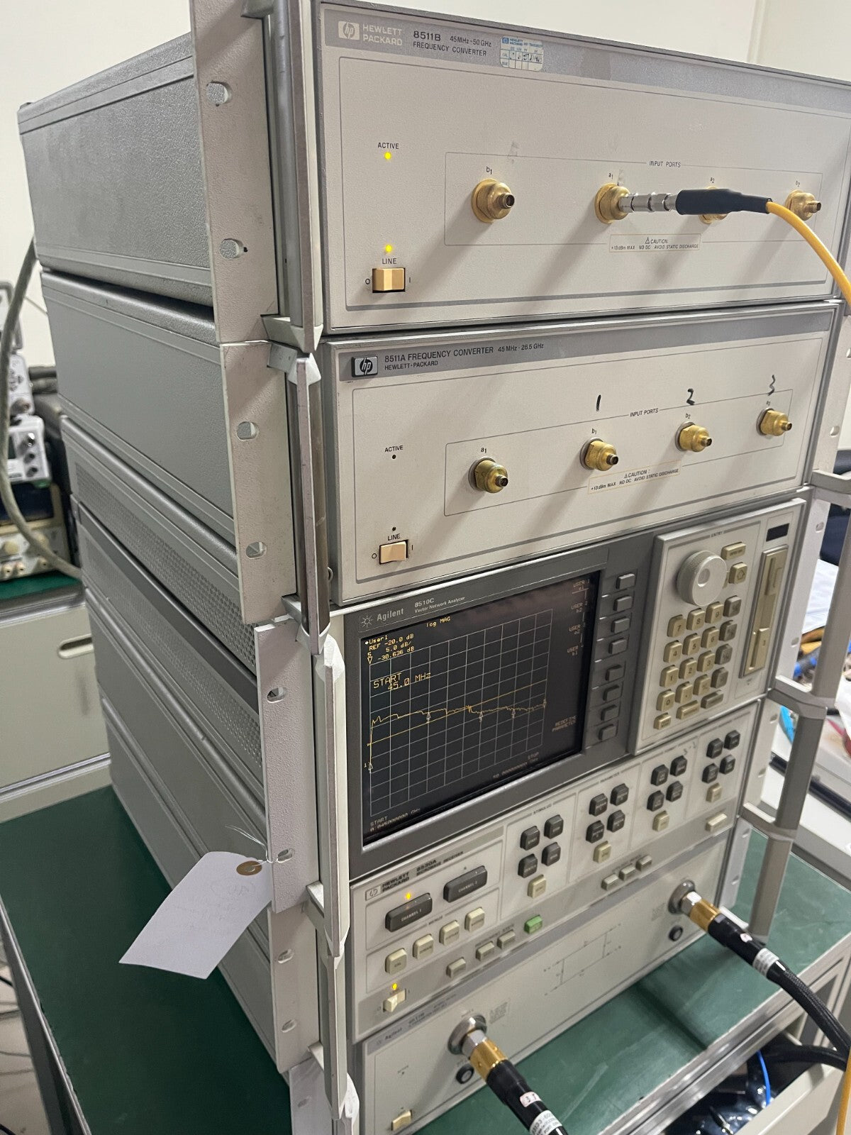 HP Agilent 8511B Frequency Converter 45 MHz - 50 GHz _3047A00164 - XG eqpt