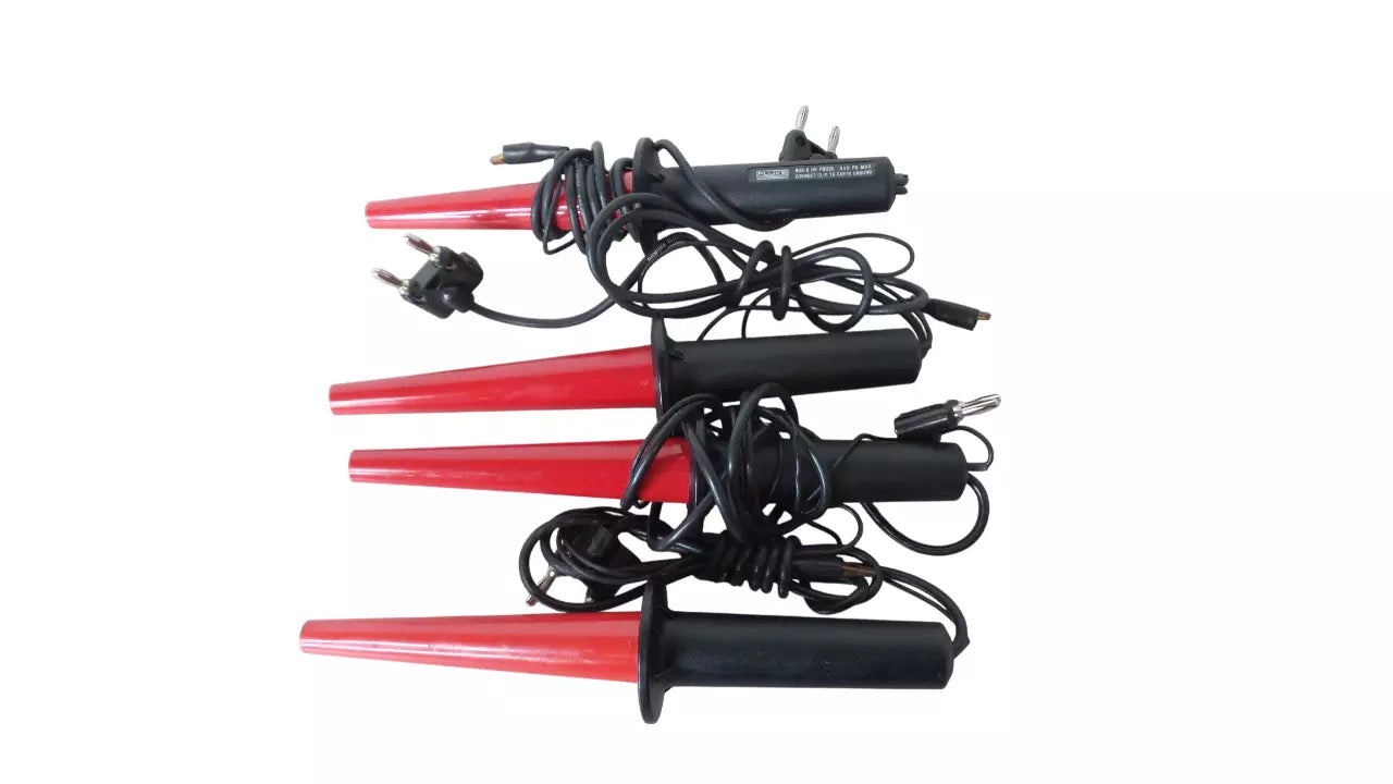 Lot of 4 Fluke 80K-6 HV Probe Bundle