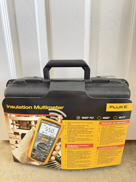 Fluke 1587 FC 2 in 1 Handheld Digital Insulation Multimeter - New