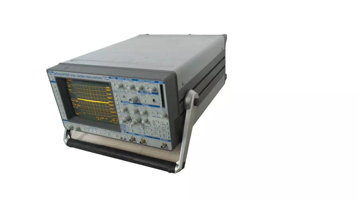 LeCroy 9450A Dual 300 MHz Oscilloscope 400 Ms/s 10 Gs/s