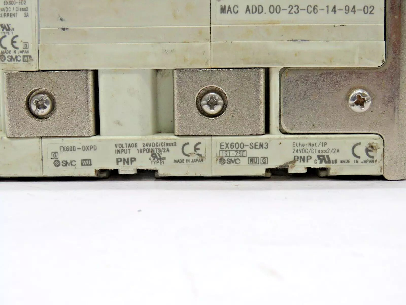 SMC EX600-SEN3/4EX600-ED Fieldbus System SI Unit