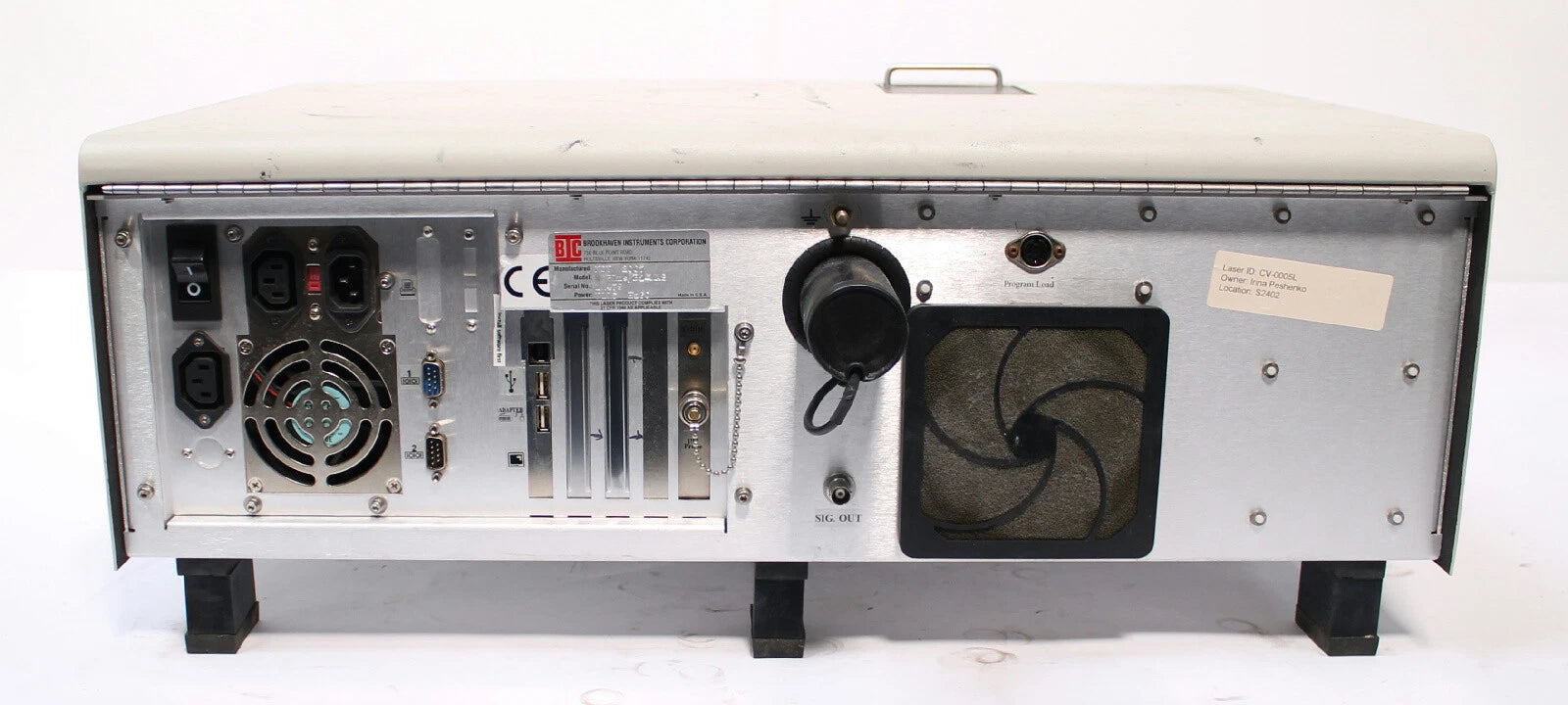 Brookhaven Instruments Corp. 90 Plus Particle Size Analyzer AS-IS
