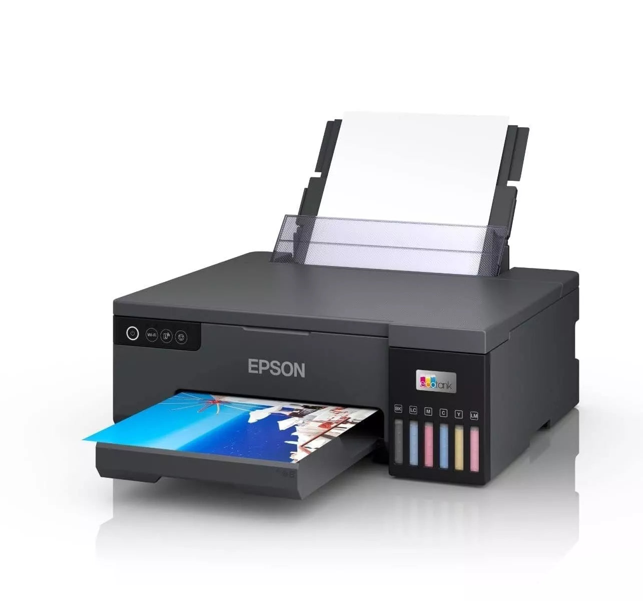 Epson Eco Tank L8050 Wireless Colour Home Inkjet Printer Multicolor