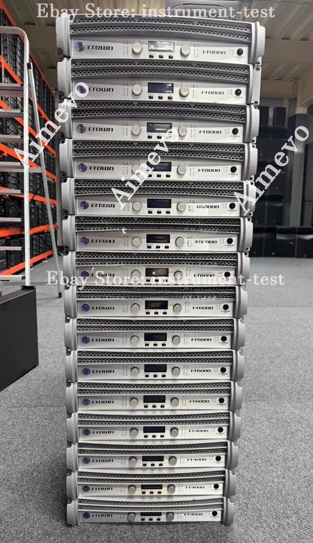 1PC Used Crown I.T4000 Power Amplifier - Excellent Condition