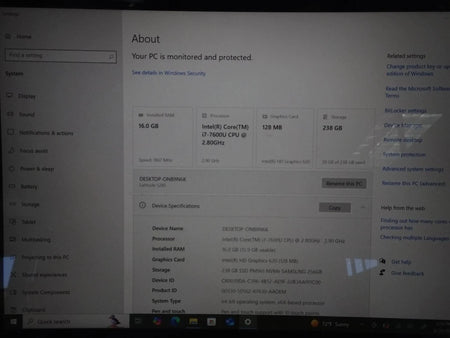 Dell Latitude 5285 Core i7-7600U 2.80GHz 16GB 256GB Touch Screen Win 10 Pro