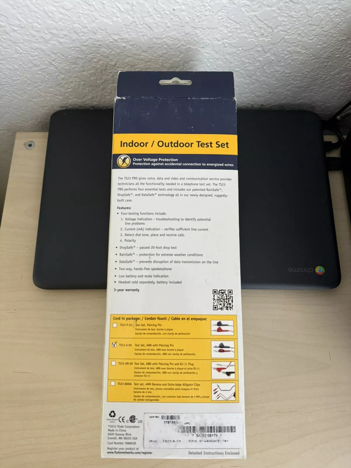 Fluke Networks TS23 Pro Test Set - New Sealed