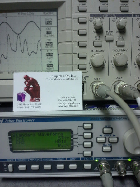 8026 20 MHz Dual Channel Arbitrary Waveform Generator by Tabor Electronics