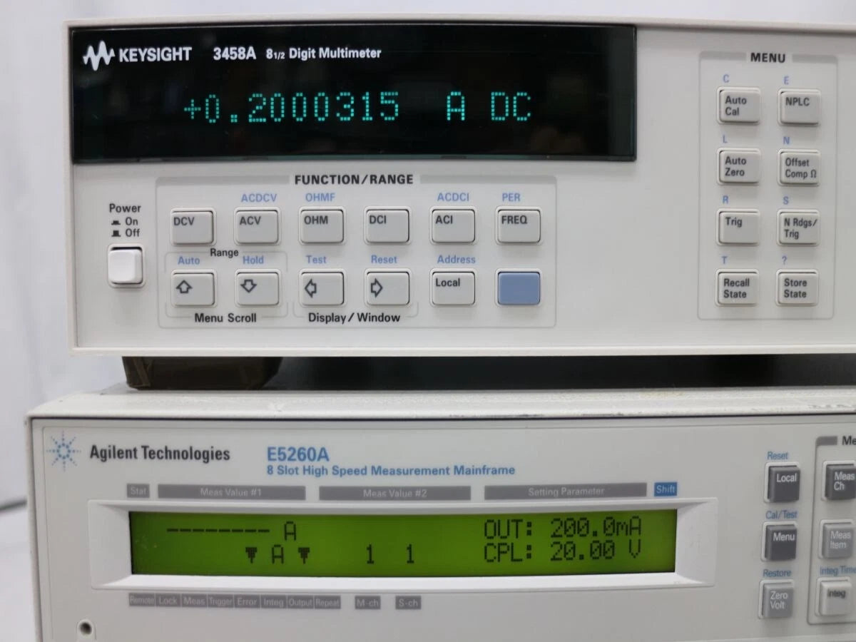 Agilent E5260A E5291A*8 IV Analyzer 8-Slot Mainframe Support