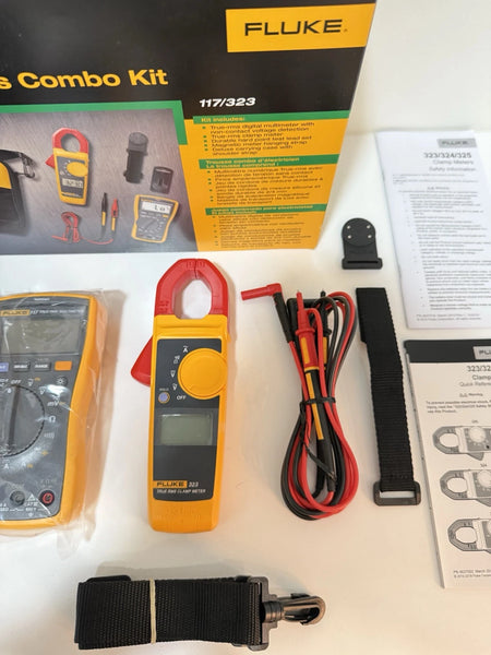Fluke 117/323 Electrician Combo Kit (New Factory Sealed)
