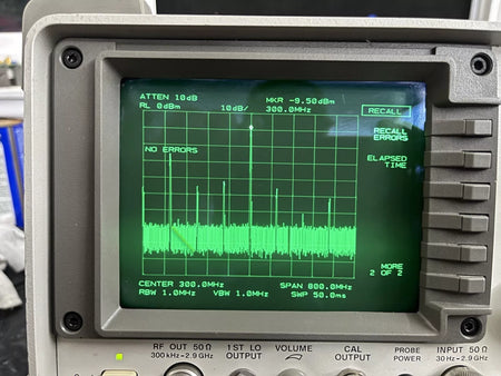 8560E Spectrum Analyzer with Tracking Generator 002 CALD w/ Cert