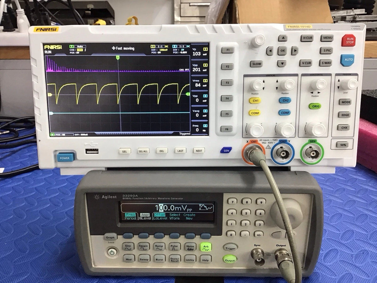 🔥Agilent 33250A 80 MHz Function/Arbit rary Waveform Generator w/Opt1 ~ CAL'D!