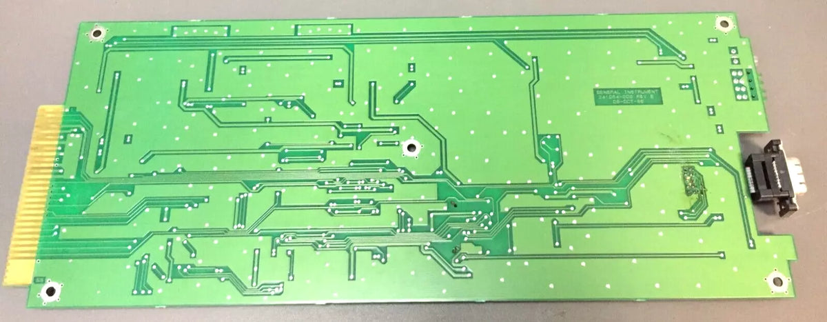 General Instrument P/N: 241054-000 Rev. B Control Card