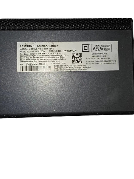 Samsung HW-N950 Harmon Kardon 7.1.4 Channel Soundbar - Black - Free Shipping