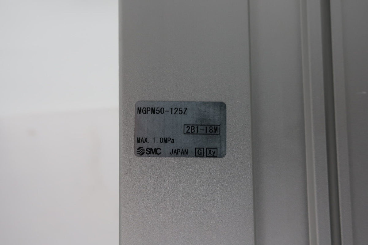 SMC MGPM50-125Z Guided Slide Cylinder 50mm 125mm 1MPa