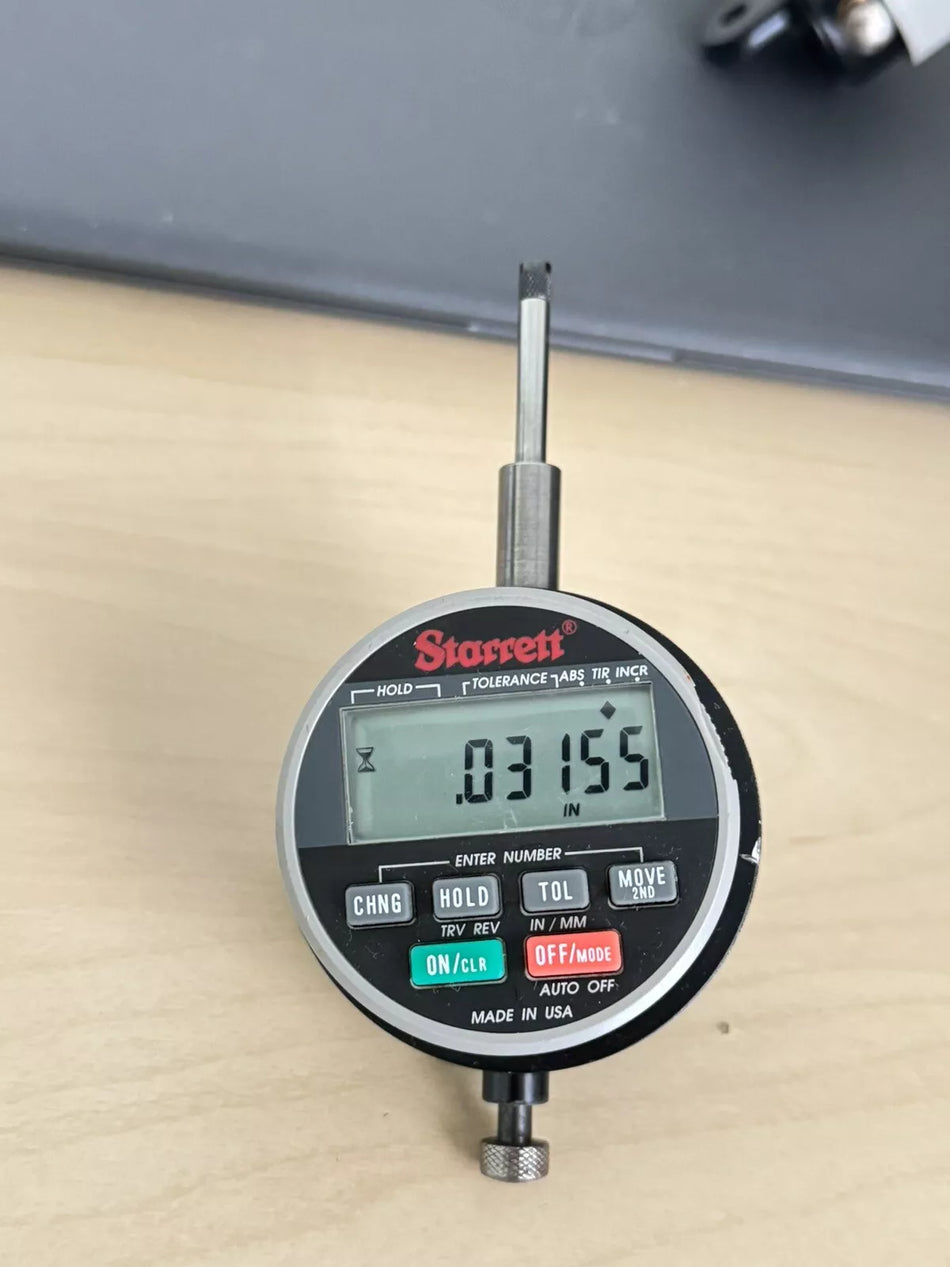 STARRETT F2730-0 Dial Drop Indicator Measuring Range 0-1.00