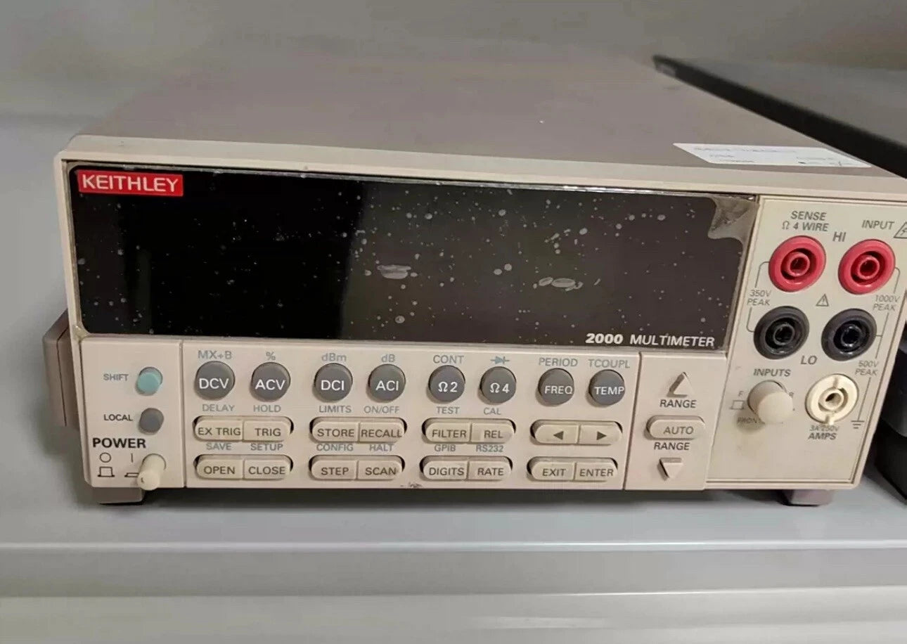 Keithley 2000 Digital Multimeter with 6.5 Digit Resolution