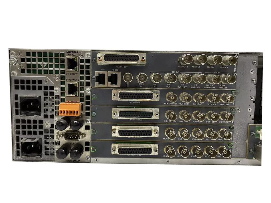 Leitch FR-3923 3RU Frame with 4 ARC-3901