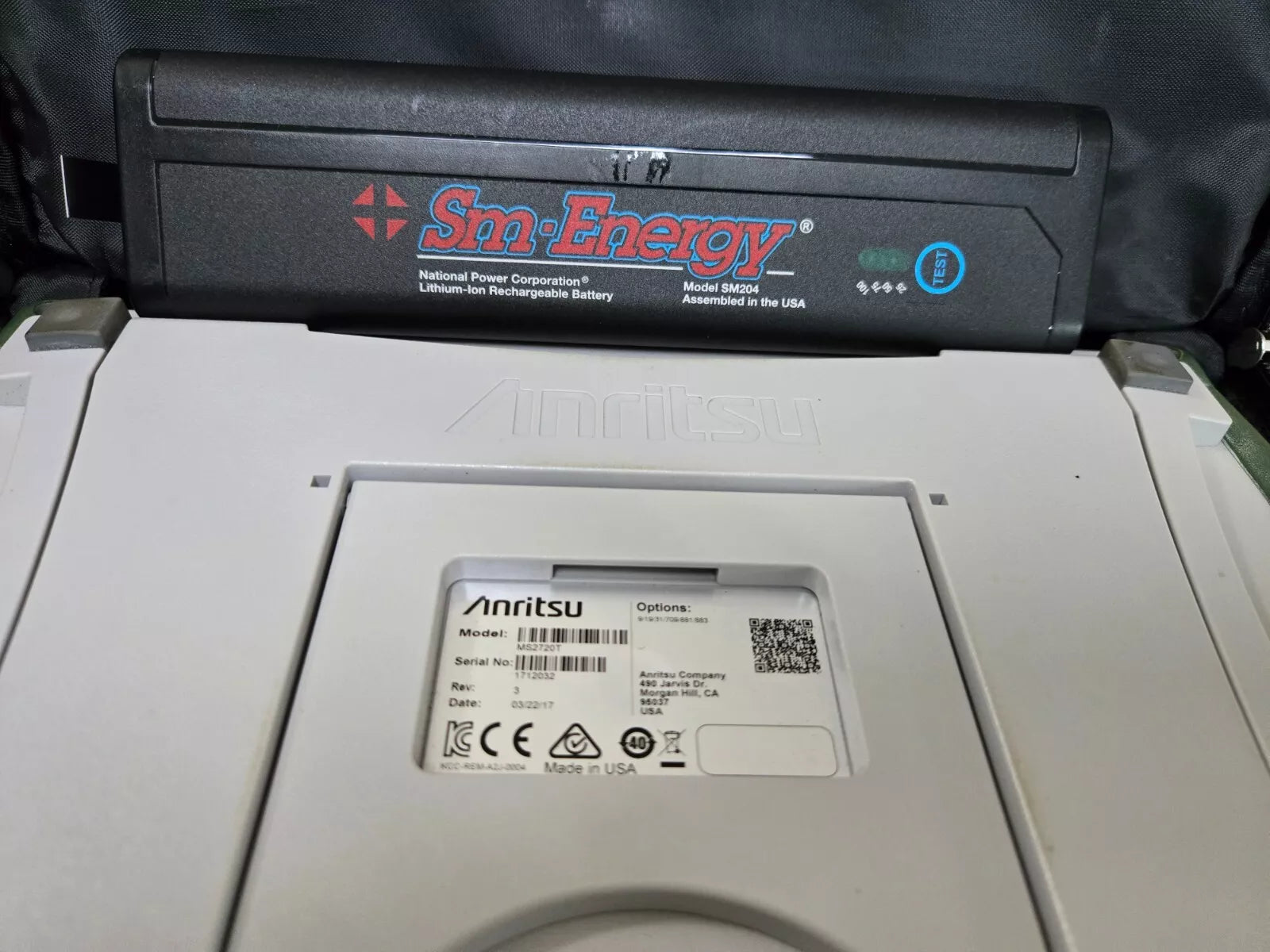 Anritsu MS2720T 9kHz-9GHz Spectrum Master with Opt. 9, 19, 31, 709 - 2032