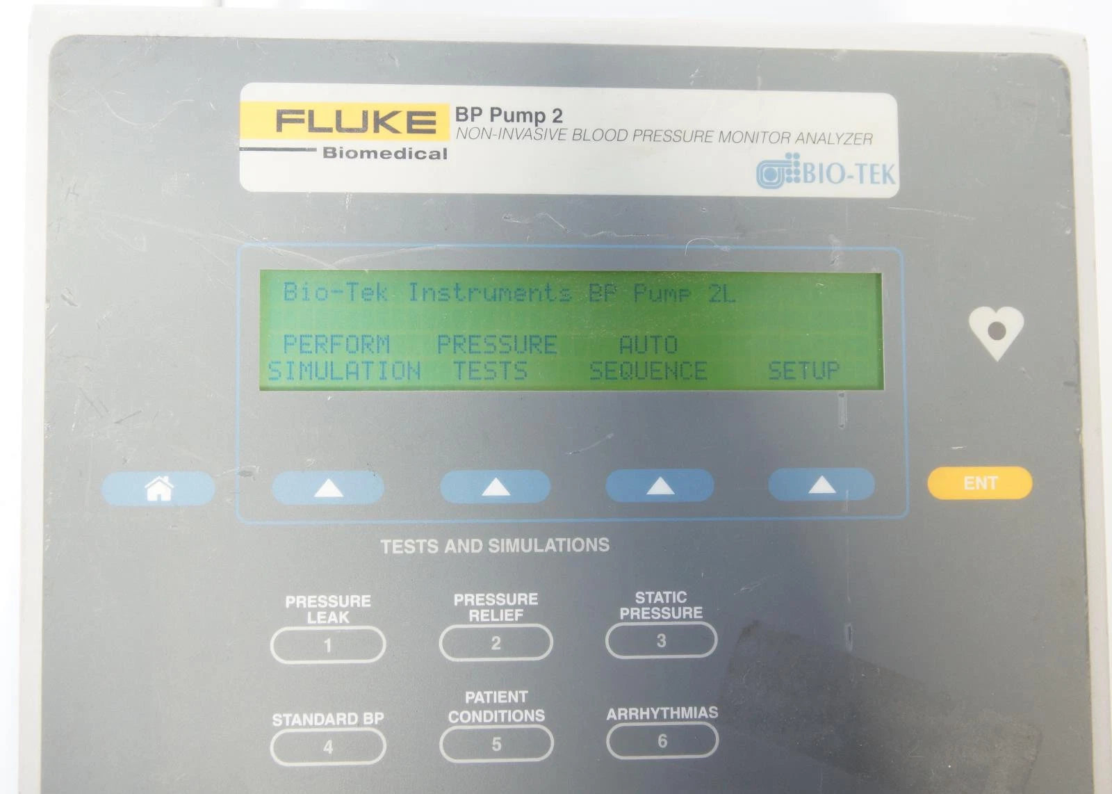 Fluke BP PUMP 2 Non-Invasive Blood Pressure Monitor Analyzer