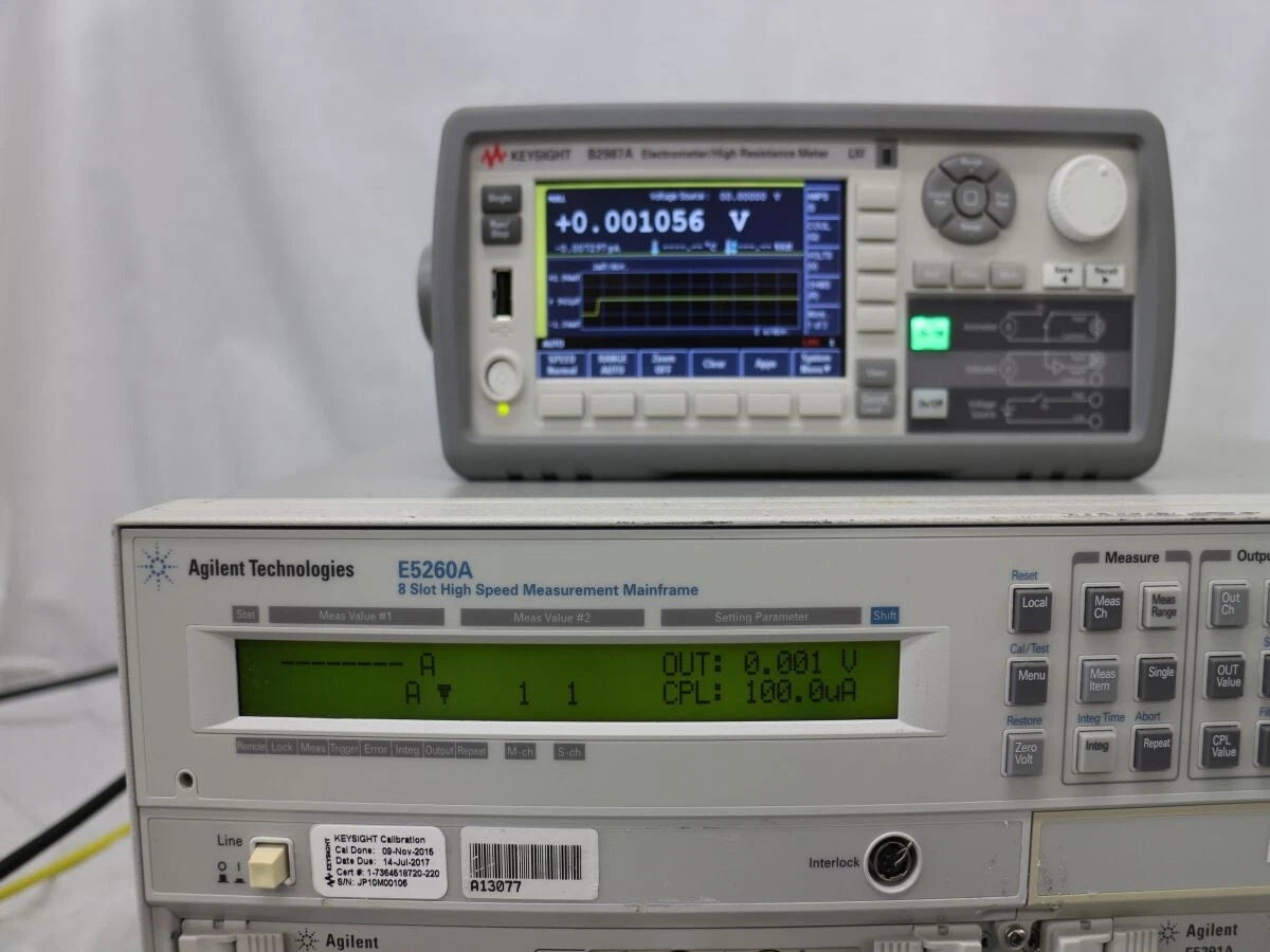 Agilent E5260A E5291A*8 IV Analyzer 8-Slot Mainframe Support