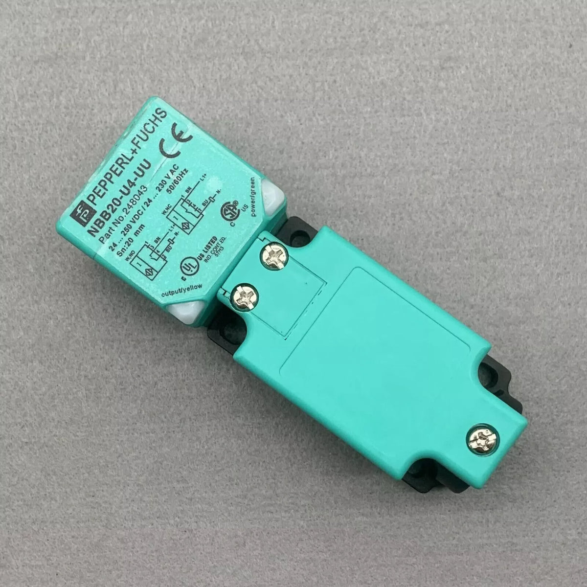 PEPPERL+FUCHS NBB20-U4-UU Ultrasonic Sensor with Expedited Shipping