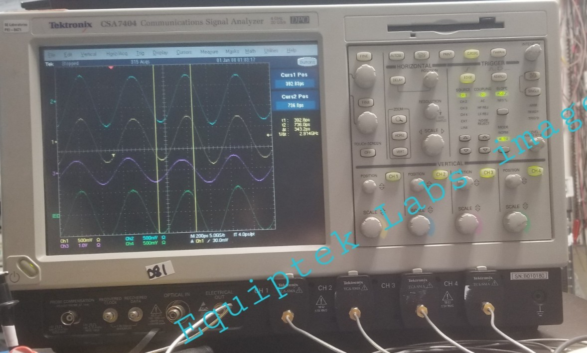 Tektronix 4 GHz 20 GSa/s DSO