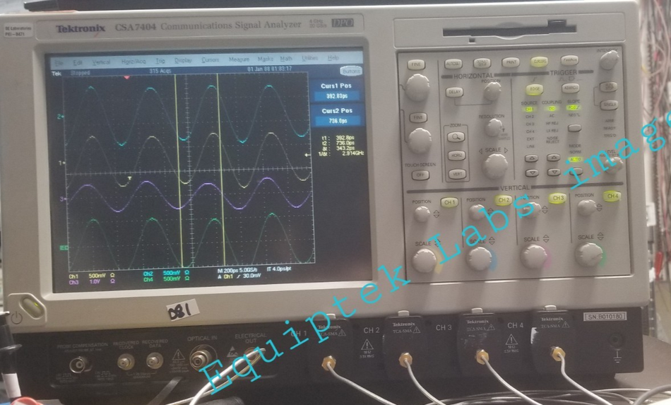 Tektronix 4 GHz 20 GSa/s DSO