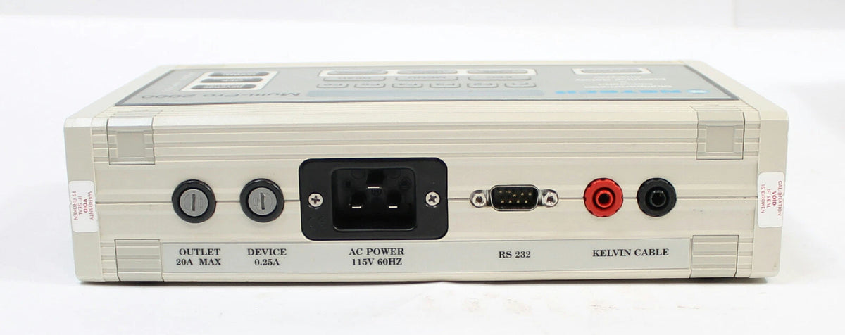 Netech Multi-Pro 2000 Biomed Safety Tester Analyzer