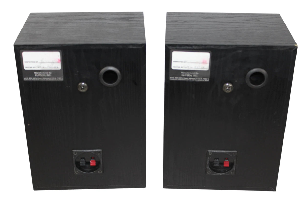 Vintage Klipsch KG.5 Speakers Black Bookshelf - Pair - Free Shipping