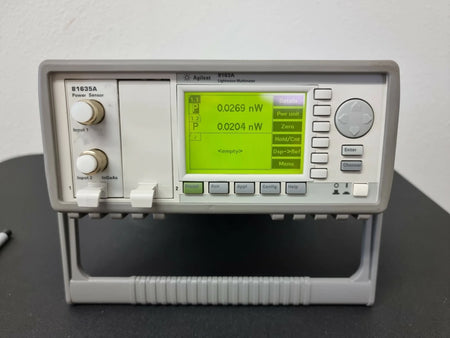 Agilent 8163A Lightwave Multimeter with 81635A Power Sensor
