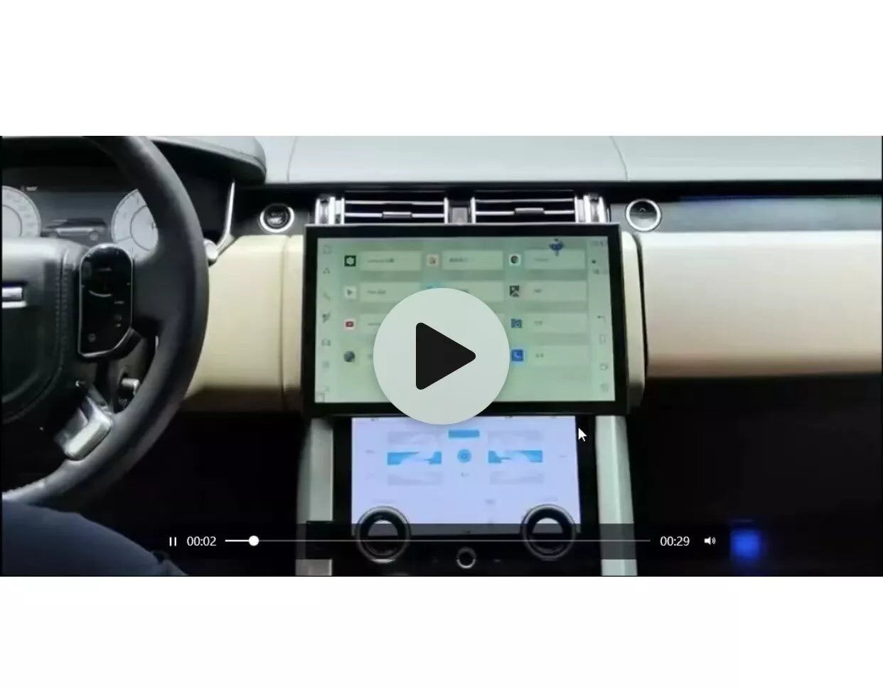 13.3 Android Autoradio GPS Navi CarPlay for Range Rover Vogue L405 Sport L494