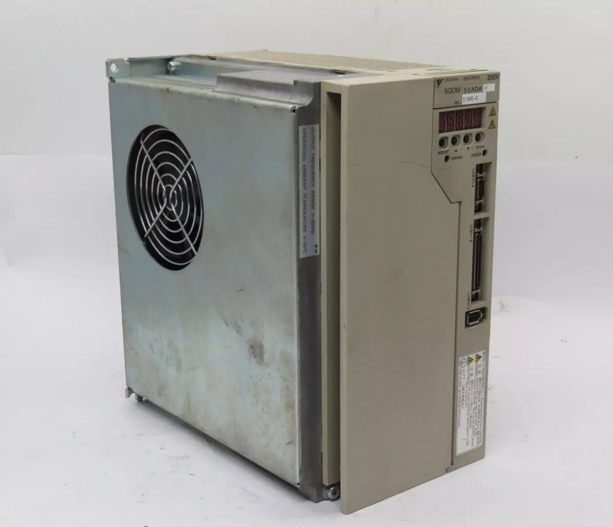 Yaskawa SGDM-50ADA-V Servo Drive 5 Kw USED & TESTED