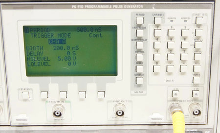 Tektronix PG5110 Single Channel 50 MHz Programmable Pulse Generator for TM5000