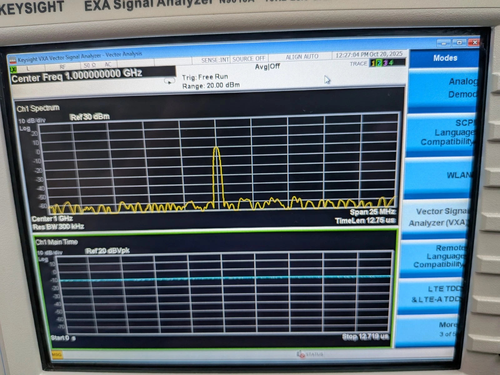 🔥Agilent Keysight N9010a (N9020a) 26.5Ghz EXA Signal Spectrum Analyzer ~ Cald!
