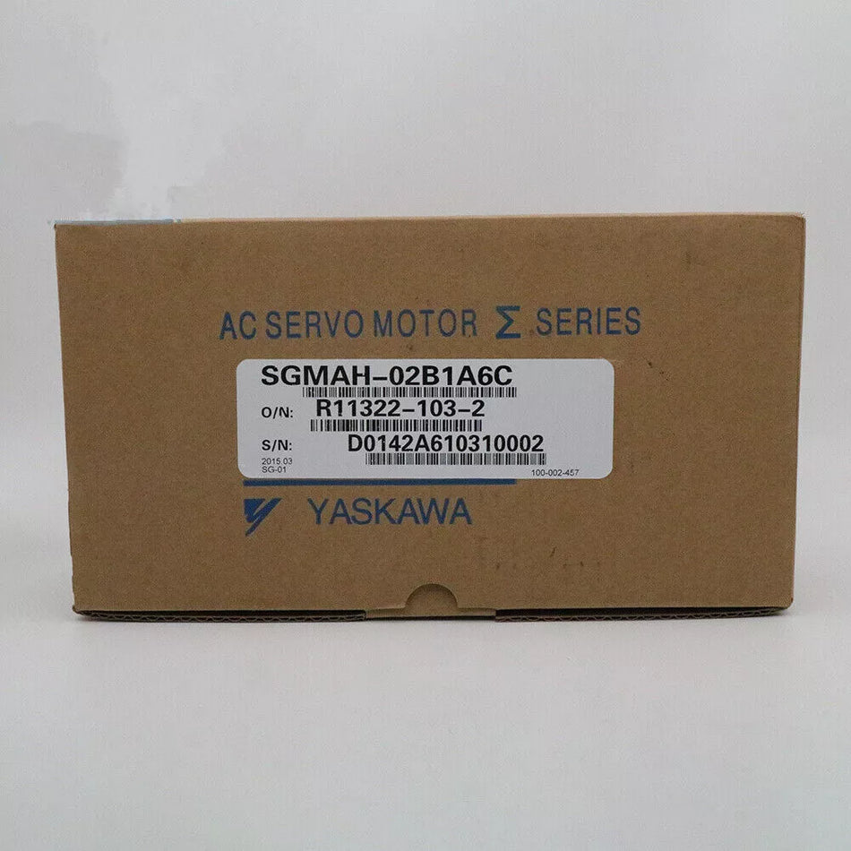 Yaskawa SGMAH-02B1A6C Servo Motor SGMAH02B1A6C New in Box