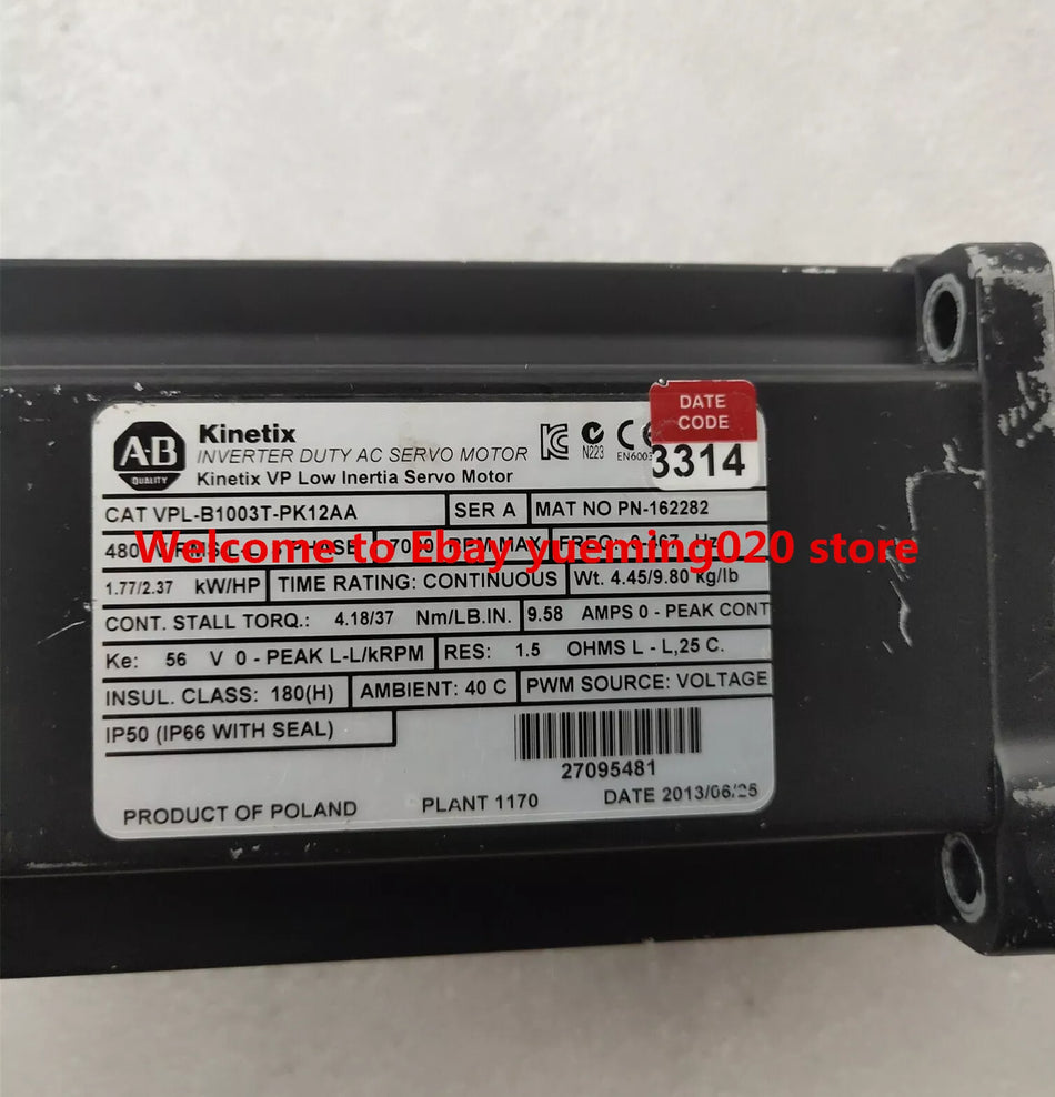 CAT VPL-B1003T-PK12AA Servo motor