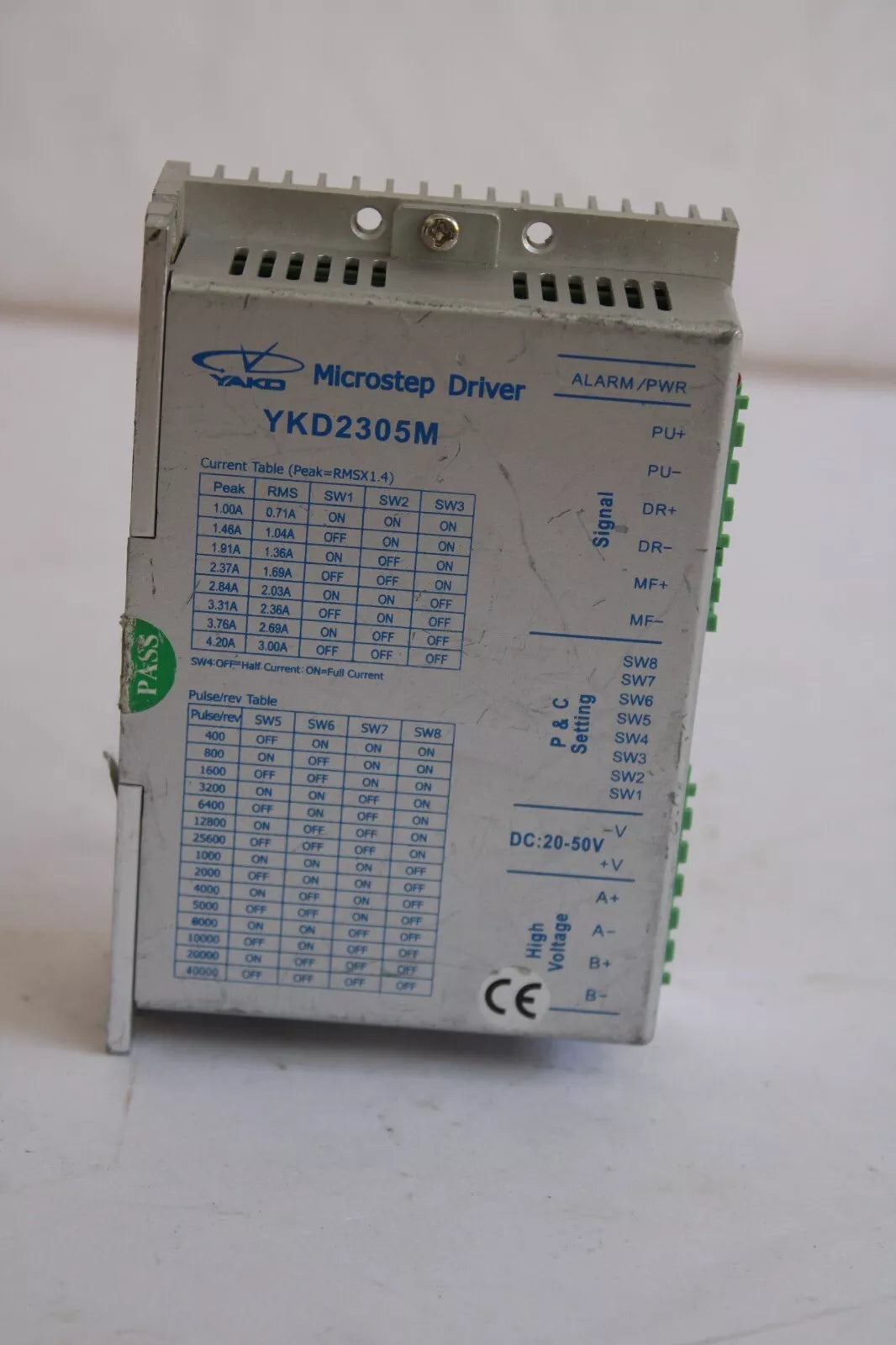 YAKO YKD2305M Microstep Driver 32-bit DSP Control for Precision Motion Control