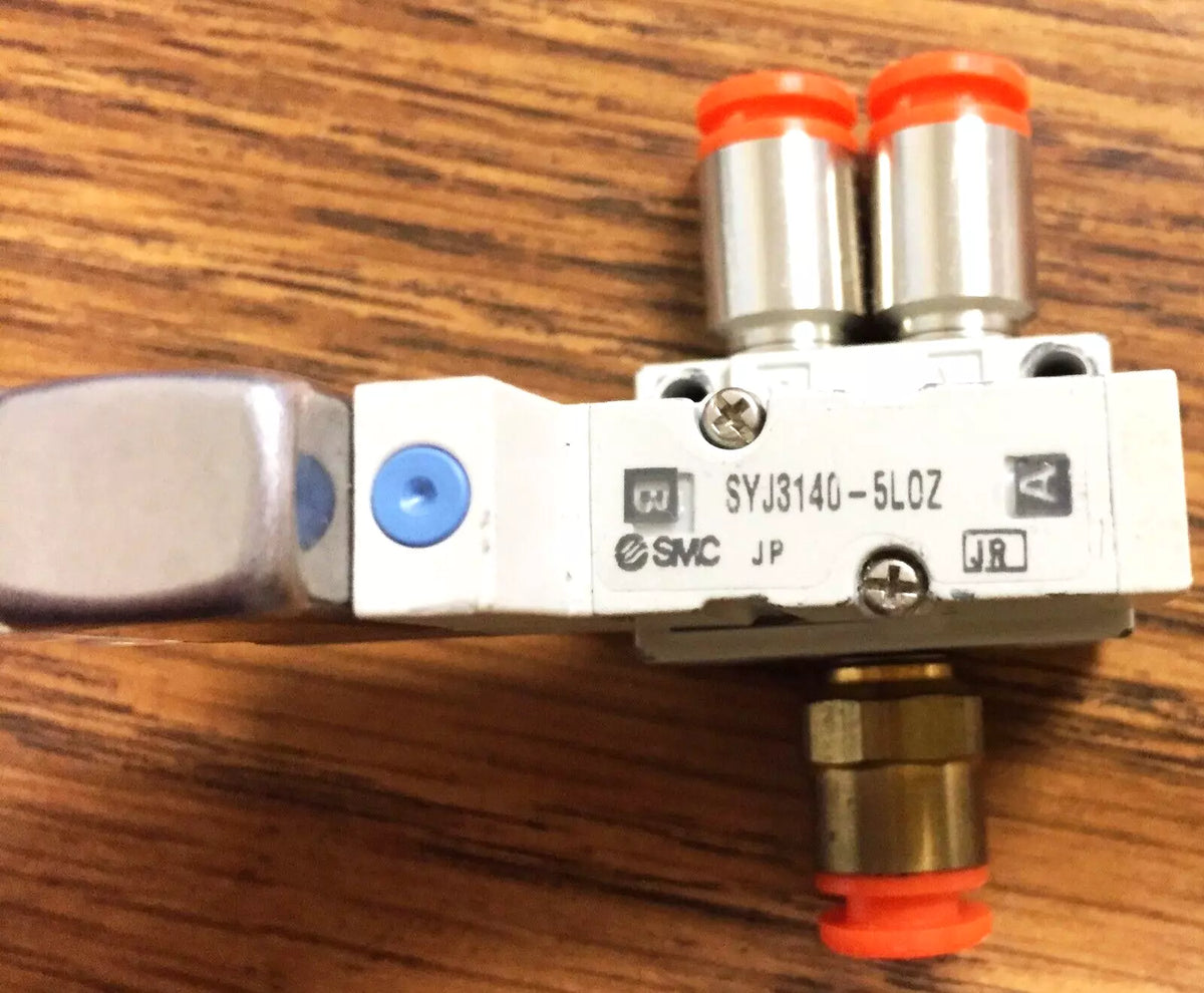 SMC SYJ3140-5LOZ-Q Single Solenoid Valve, Base Mounted, SYJ3000 Series 4/5 Port