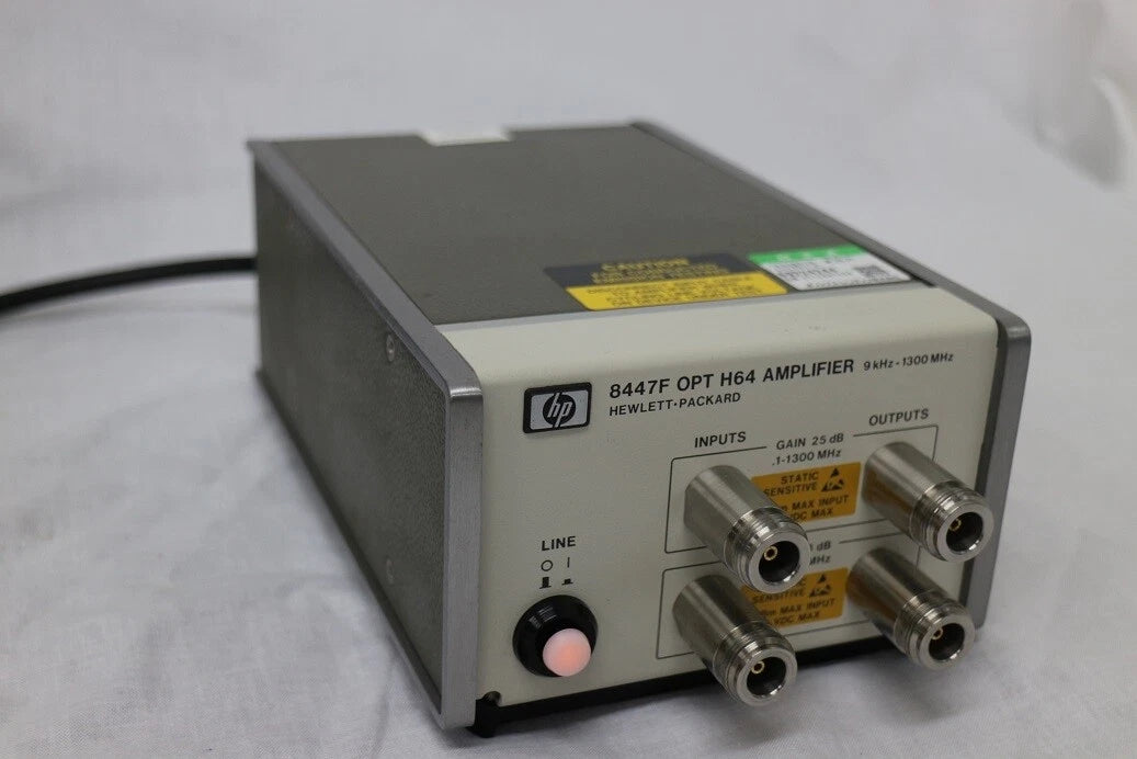HP 8447F H64 9KHz-1300MHz 2ch Low Noise Amplifier