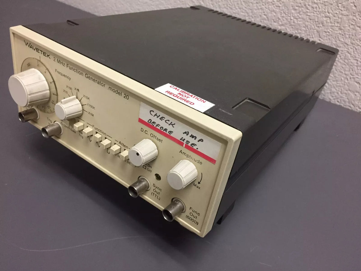 Wavetek Model 20 2MHz Function Generator