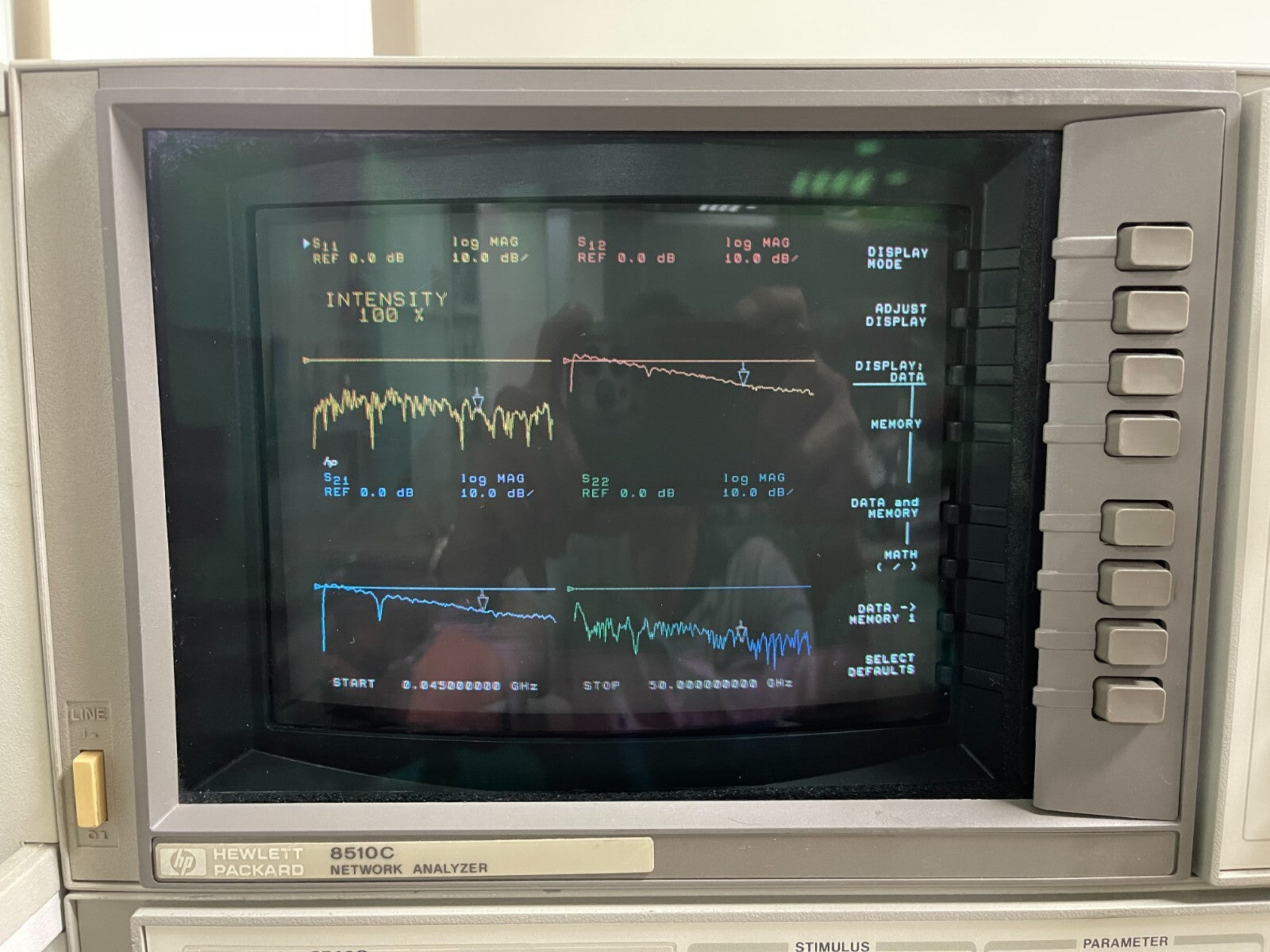 HP Agilent 8510C Display Processor for Network Analyzer System _3031A07195 - XG eqpt