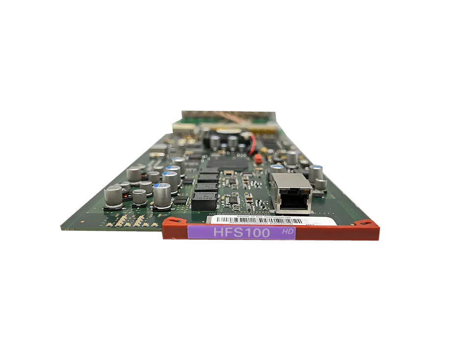AXON HFS100 3G HD SD Frame Synchronizer with Optional Audio Shuffler Back BPH17