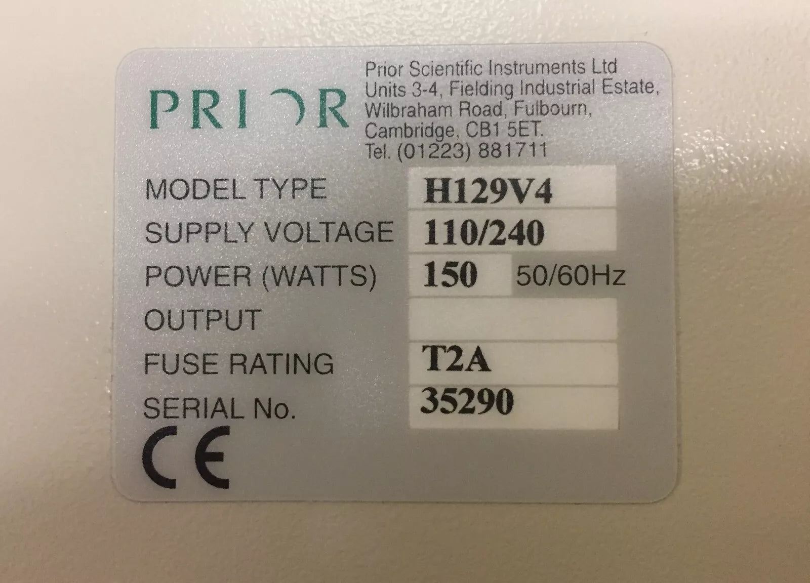 Prior Scientific ProScan-H29V4 Motorized Microscope Stage Controller